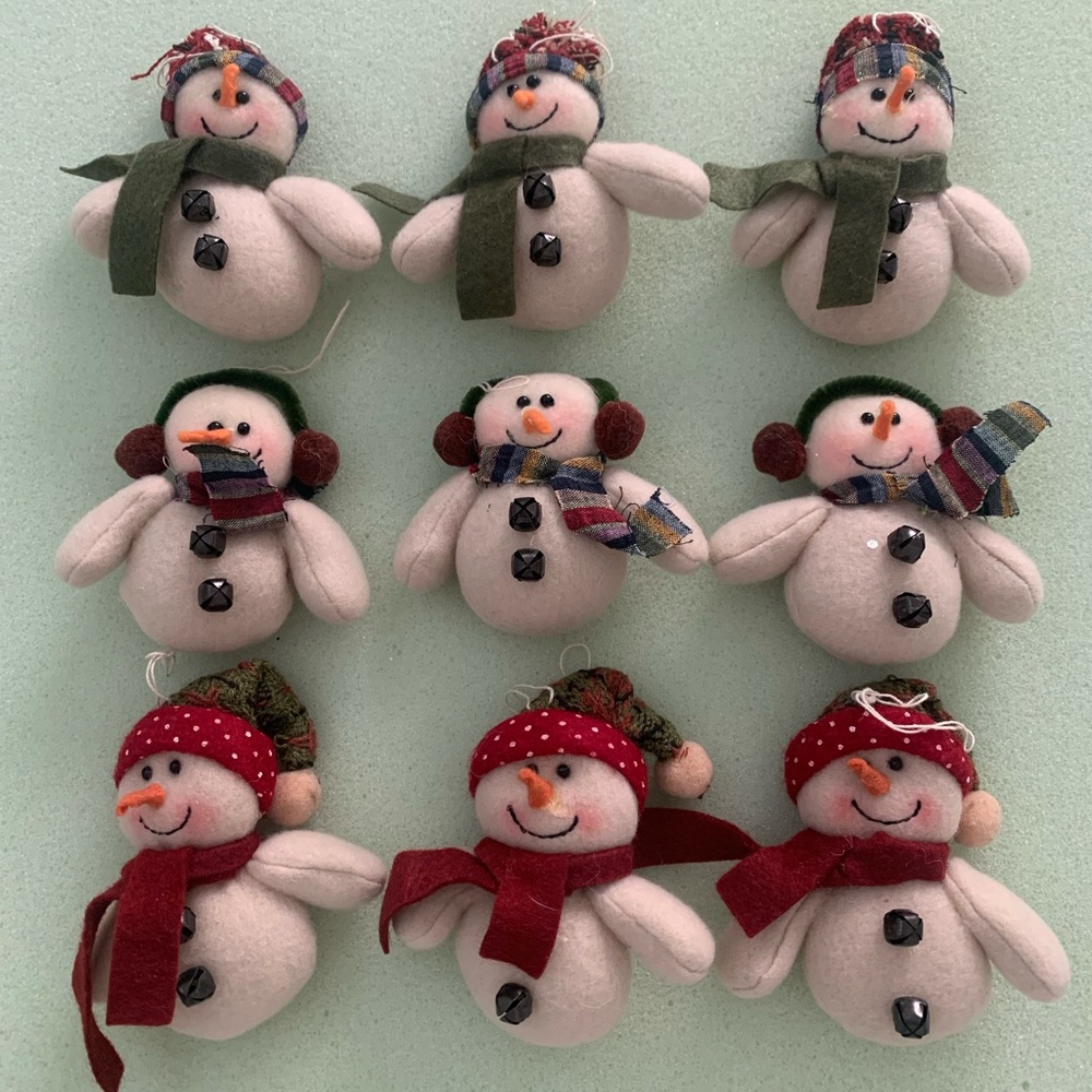 Snowmen Ornaments